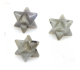 Labradorite merkaba hmatka natural stone 13 mm, stone of transformation