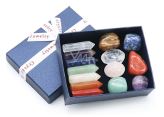 7 chakras set of 14 pieces box energetic - symbol