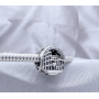 Sterling silver 925 Rome - Colosseum, travel bracelet bead