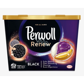 Perwoll Renew & Care Caps black laundry capsules 28 doses 406 g