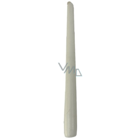 VeMDom White conical candle 20 x 240 mm 1 piece
