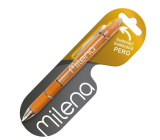Nekupto Rubber pen with the name Milena