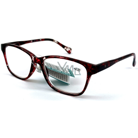 Berkeley Reading dioptric glasses +4.0 plastic blue red 1 piece MC2224
