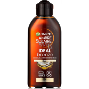 Garnier Ambre Solaire Ideal Bronze SPF2 caring and tanning oil with coconut 200 ml