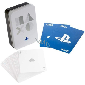 Epee Merch Playstation 5 playing cards in a tin box 54 cards
