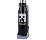Epee Merch Minecraft stainless steel thermo bottle black 580 ml