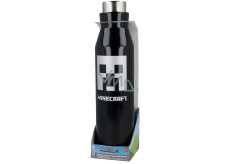 Epee Merch Minecraft stainless steel thermo bottle black 580 ml