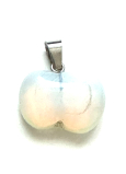 Opalit Apple of Knowledge pendant synthetic stone 1,5 cm, stone of wishes and hopes