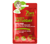 7Days Romantic Saturday textile face mask for all skin types 28 g