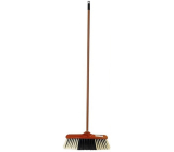 Clanax Mr. Broom Broom with rod wood imitation 130 cm thick thread