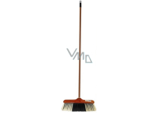 Clanax Mr. Broom Broom with rod wood imitation 130 cm thick thread