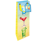 Nekupto Paper gift bag for bottle 12,5 x 32,5 x 8 cm Drinks