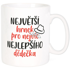 Albi Mega mug XXL For the most best grandfather 850 ml