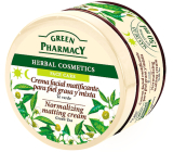 Green Pharmacy Green Tea normalizing mattifying cream for oily and combination skin 150 ml