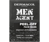 Dermacol Men Agent peel-off face mask for men 2 x 7.5 ml
