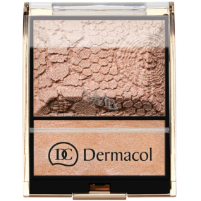 Dermacol Highlighter Palette Highlighting Bronzer Palette 9 g