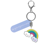 Albi Picture key ring with carabiner Rainbow