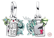 Charm Sterling Silver 925 Disney Pixar Monsters Ltd, Door, Bracelet Pendant