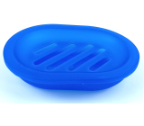 Double plastic soap dish 13 x 10 cm