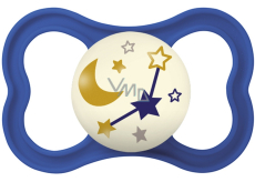 Mam Air Night silicone orthodontic pacifier 6+ months Blue with stars