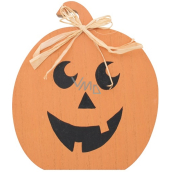 Wooden pumpkin 16,5 cm