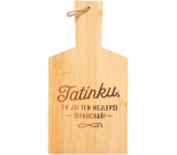 Albi Daddy board with dedication 14 x 26,5 x 1 cm
