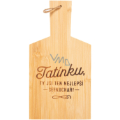 Albi Daddy board with dedication 14 x 26,5 x 1 cm