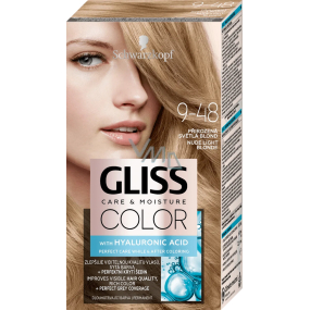 Schwarzkopf Gliss Color hair color 9-48 Natural Light Blonde 2 x 60 ml