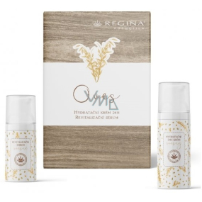 Regina Oats day moisturizer 24h cream 50 ml + revitalizing serum 30 ml, cosmetic set