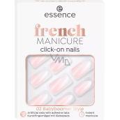 Essence French Click & Go artificial nails 02 Babyboomer Style 12 pieces