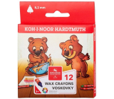 Koh-i-Noor Trio Wax triangular wax pencils 12 pieces