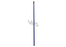 Clanax Broom Stick, Broom Handle blue with coarse thread 120 cm