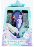 Disney Frozen comb + hair glitter strands 2 pieces + hair glitter, cosmetic set for children