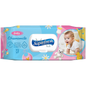 Superfresh Chamomile wet wipes for children 72 pieces