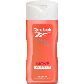Reebok Move Your Spirit shower gel for women 250 ml