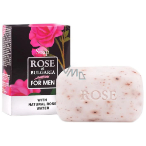 Rose of Bulgaria Men rose water facial soap for men 100 g