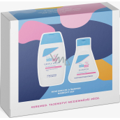 SebaMed Baby Extra gentle washing emulsion 200 ml + gentle washing shampoo 150 ml, cosmetic set for children