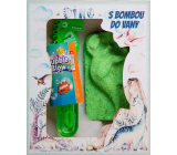 Bohemia Gifts Dino bubble bath ball 80 g + bubble blower 30 ml, cosmetic set for children