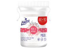 Linteo Maxi 100% Natural cosmetic cotton pads 50 pcs