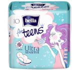 Bella For Teens Ultra Sensitive Sanitary Pads with wings 10 pcs