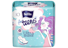 Bella For Teens Ultra Sensitive Sanitary Pads with wings 10 pcs