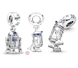 Charm Sterling silver 925 Marvel Star Wars Droid R2-D2, bracelet pendant