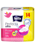 Bella Perfecta Slim Rose Ultrathin Aromatic Sanitary Pads with Wings 14 pieces