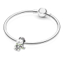 Charm Sterling silver 925 Disney Pixar Buzz Lightyear, bead on bracelet movie