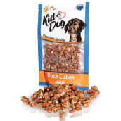 KidDog Duck cubes duck meat and cod mini cubes, meat treat for dogs 80 g