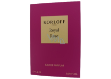 Korloff Royal Rose W Eau de Parfum for women 1,2 ml vial