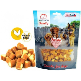Fine Dog Family chicken hearts natural meat treat for dogs 200 g