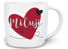 Nekupto Gift mug with dedication I love you 300 ml