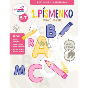 Ditipo Erasable notebook First letter printable 16 pages 215 x 275 mm, recommended age 5 - 7 years