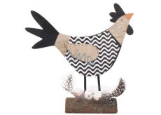 Hen Hen white to stand 25 cm